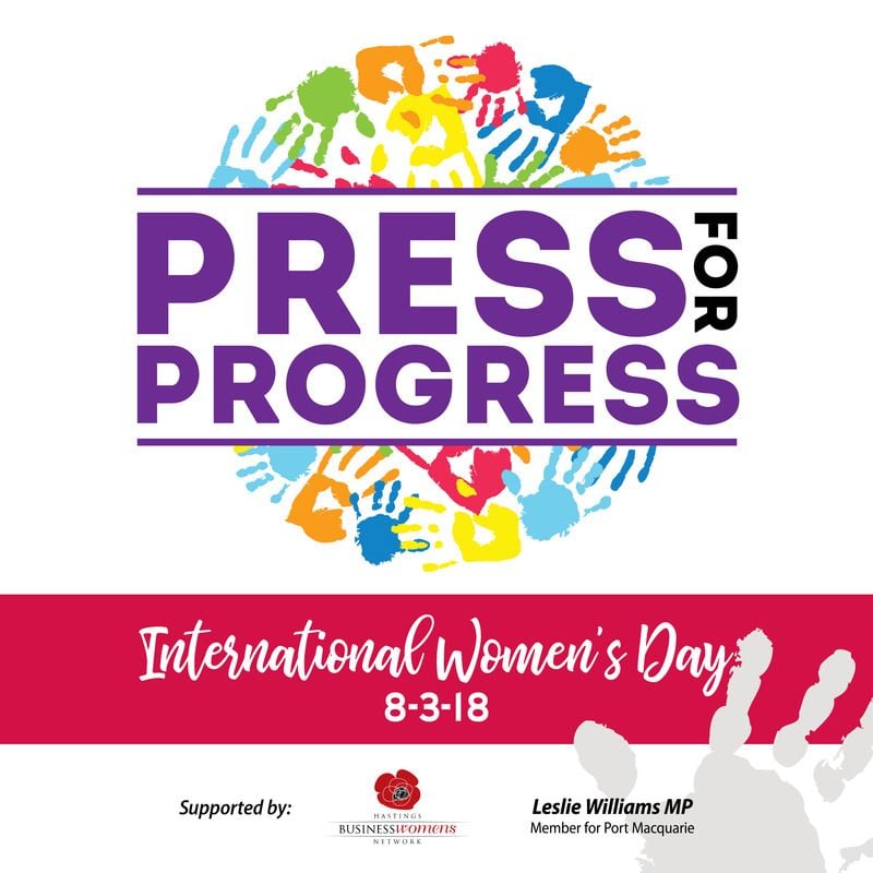 Chance to celebrate women who press for progress Chance to celebrate women who press for progress